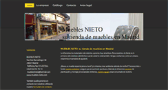 Desktop Screenshot of muebles-nieto.com